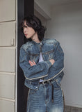 Rundy Dekki Biker Denim Jacket