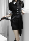 Claire Stripe Shirt Tee