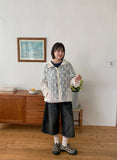Langes Flower See-Through Summer Hood Zip Up
