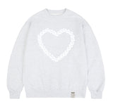 Flower Heart Sweatshirt