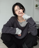 [EEUN BASIC] Airy Boxy Long Sleeve