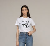 FOR DAYOUT Logo Butterfly Slim Short Sleeve Tee