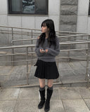 Yoni Angora Square Off Knit