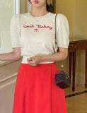 Rabs Ribbon Lettering Short Sleeve Knit