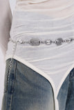 Breda antique chain belt