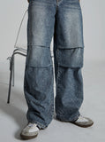 Parachute wide denim pants