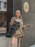 Leff printed oversized fit long sleeves