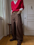 Must Curved Cotton Pants
