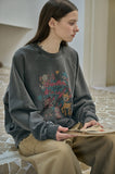 Happy Callie Raglan Pigment Sweatshirt