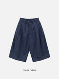 Kami CN Pintuck Keyring Bermuda Pants