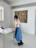 STRAP LESSON BLOUSE