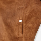 Suede Piping Line Varsity Padding