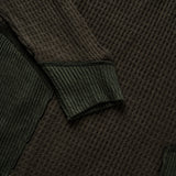 Big Star Warmer Henley Neck Hood Knit