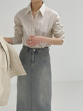 Warm Multi Stripe Loose Fit Shirt