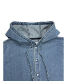 Stone Hood Denim Shirt