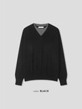 Tribe Layered Crop V-Neck Knit