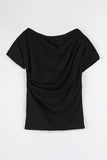 Drape Shirring Tee