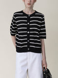 Eden Stripe Pocket Cardigan