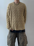 Pigment Cable Over Knit