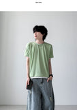 [1+1] Pastel Layered Short Sleeve T-shirt