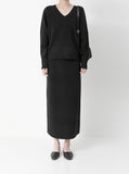 [Premium] Penny Whole Garment Wool Knit & Skirt