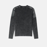 Finer Shoulder Panel Washing Long Sleeve