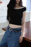 Manny thin wide denim