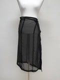 Lace Chiffon Wrap Skirt