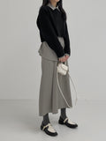 Pie Bustier Wrap Loose Fit Shirt