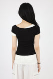 Nive Unbalanced Layered Tee