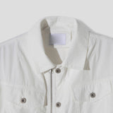 Nylon double pocket short sleeve shirt