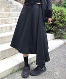 BUCKLE LAYER SKIRT