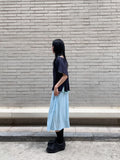 UNBAL SHOULDER COTTON TOP