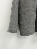 Wave Pleats Over T-Shirt