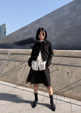 RIBBON TULLE MINI SKIRT