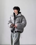 Satin Glow Crop Padding