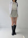 Slo Nylon Wrap Culottes Pants