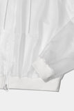 Translucence plastic zip-up