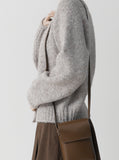 Boxy Wool Daily Cardigan