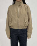 Beans Loose Fit Short Bomber Jacket