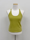Berry Wool Halterneck Bustier