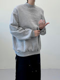 Mono Brushed Half Turtleneck Sweatshirt
