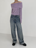Rain Back Bijo Long Wide Denim