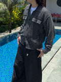 Kuro Non-Fade Balloon Wide Denim