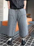 Double Knee Dekki Carpenter Crop Denim