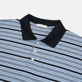 Kitchi Stripe Collar Short Sleeve T-shirt