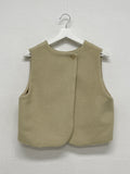 Cand Mohair Button Vest