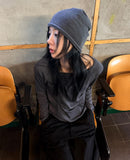 FRONT BUTTON BOATNECK TOP