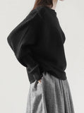 [Premium] Superfine Wool Diagonal Knit