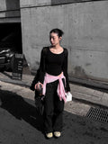 1+1 ROUND-HEM CROP TOP